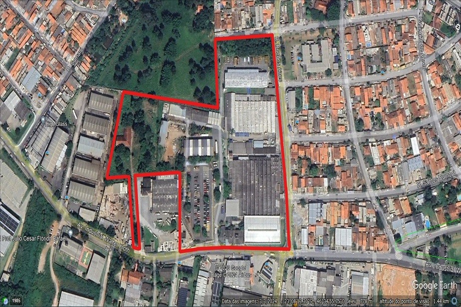 Galpão monousuário  Industrial